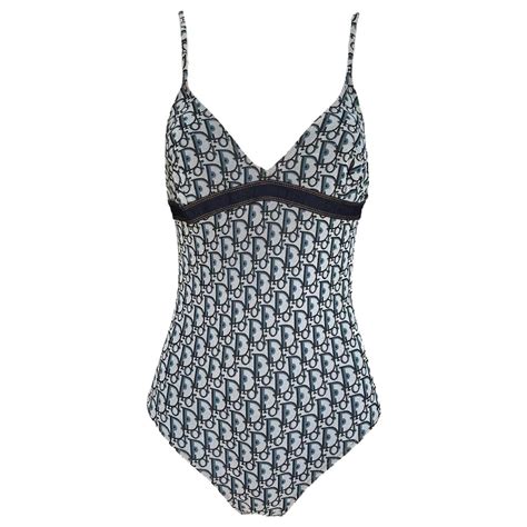 dior oblique one piece swimsuit